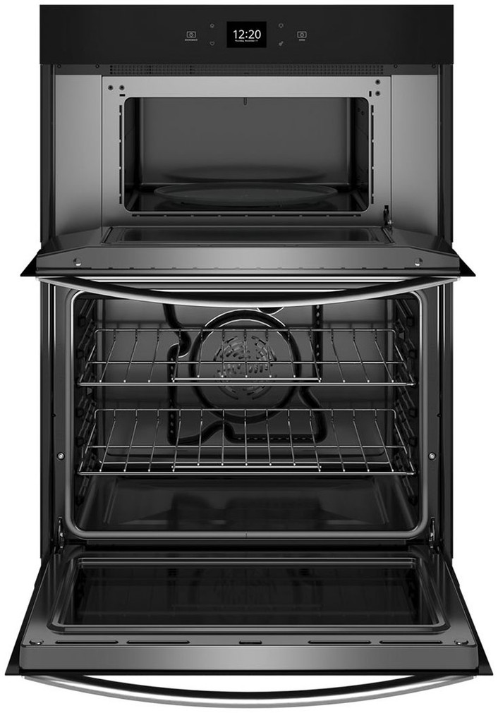 Whirlpool 6.4 Cu. Ft. Combo Wall Oven with Air Fry When Connected in Fingerprint Resistant Stainless Steel