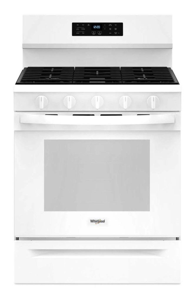 Whirlpool Gas Range With Air Cooking 30-In. in White