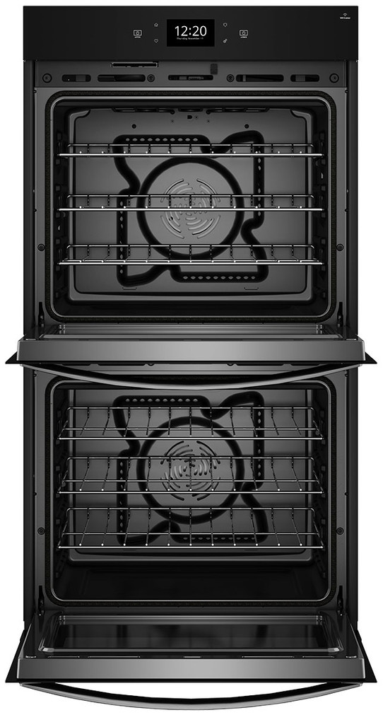 Whirlpool 10 Cu. Ft. Smart Double Wall Oven with Air Fry in Fingerprint Resistant Stainless Steel