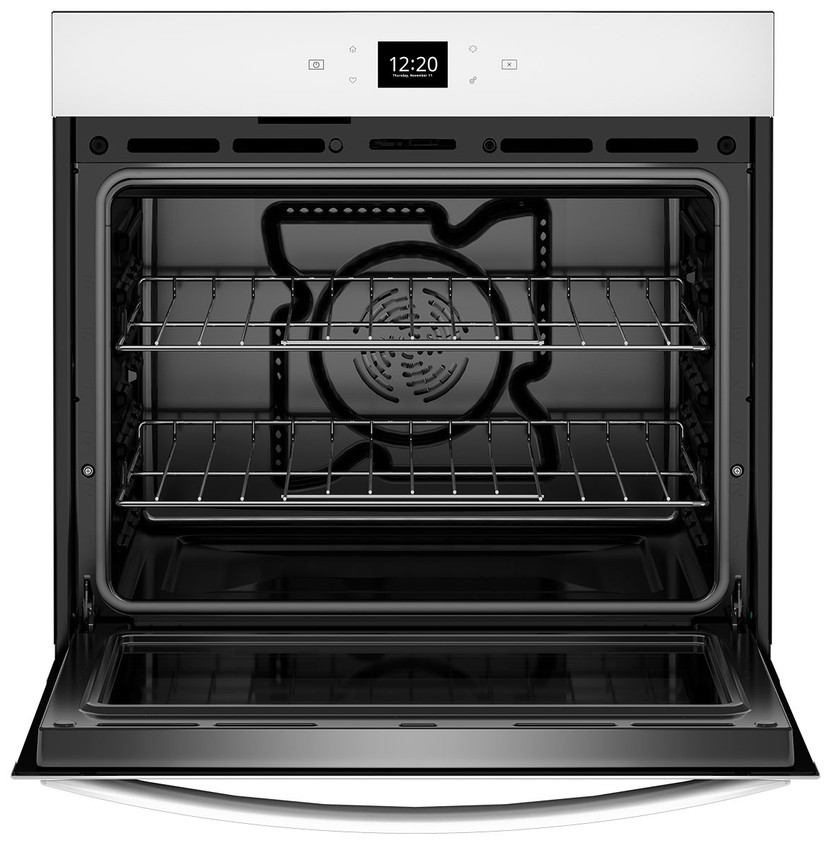 Whirlpool ADA 27-Inch Single Wall Oven with Air Fry When Connected in White