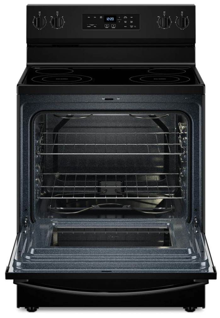 Whirlpool Electric Range 5.3 Cu. Ft. With FlexHeat in Black
