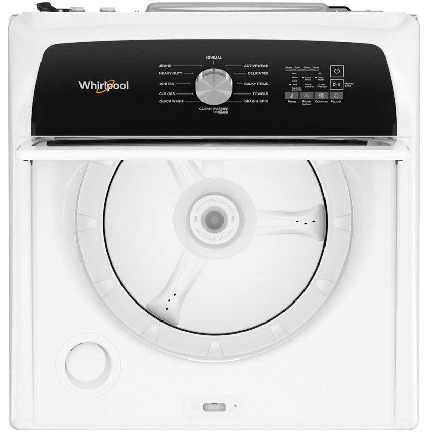 Whirlpool 4.5 Cu. Ft. Top Load Washer with Built-In Faucet in White