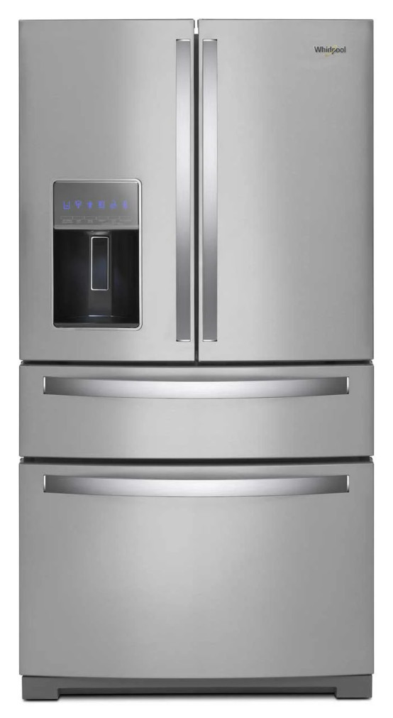 Whirlpool 26 Cu. Ft. 4 Door Refrigerator 36-Inch Wide in Stainless Steel