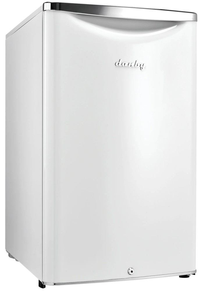 Danby Retro 4.4 Cu. Ft. Compact Refrigerator 21-Inch Wide in Pearl White