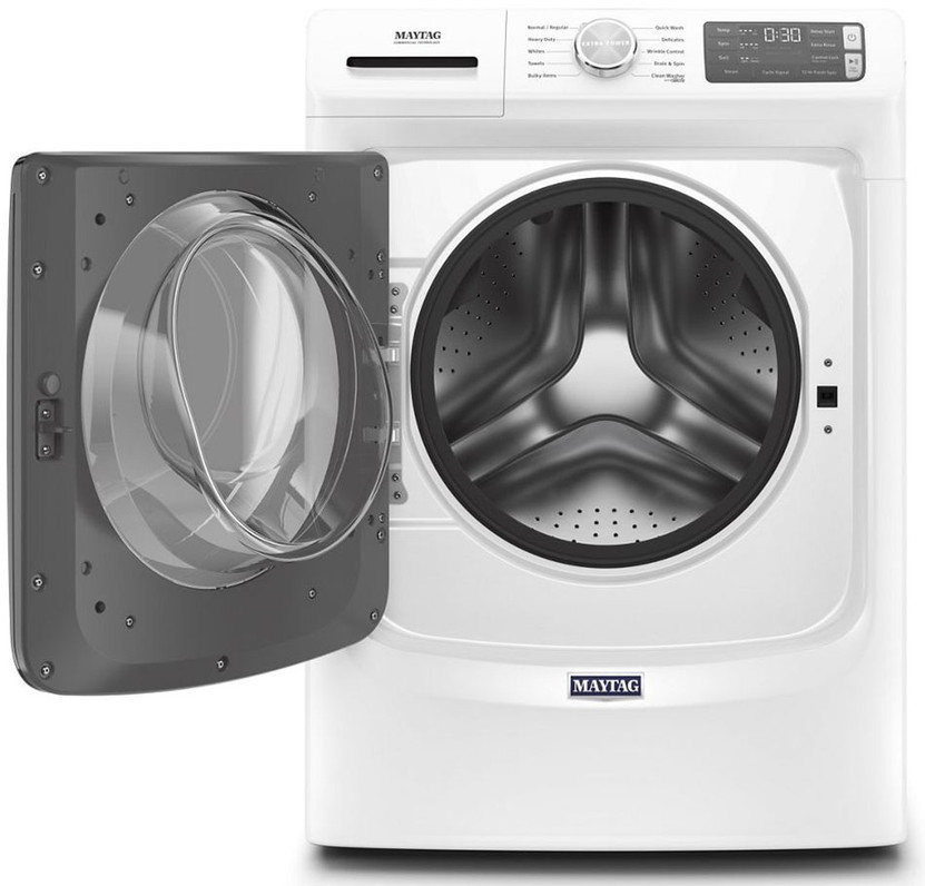 Maytag ADA 4.5 Cu. Ft. White Front Load Washer With Extra Power And 12-Hr Fresh Spin Option