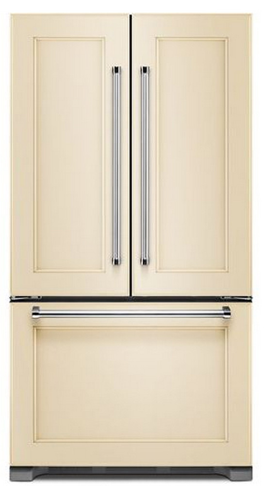 KitchenAid 22 Cu. Ft. Counter-Depth French Door Refrigerator 36-Inch Wide in Panel Ready