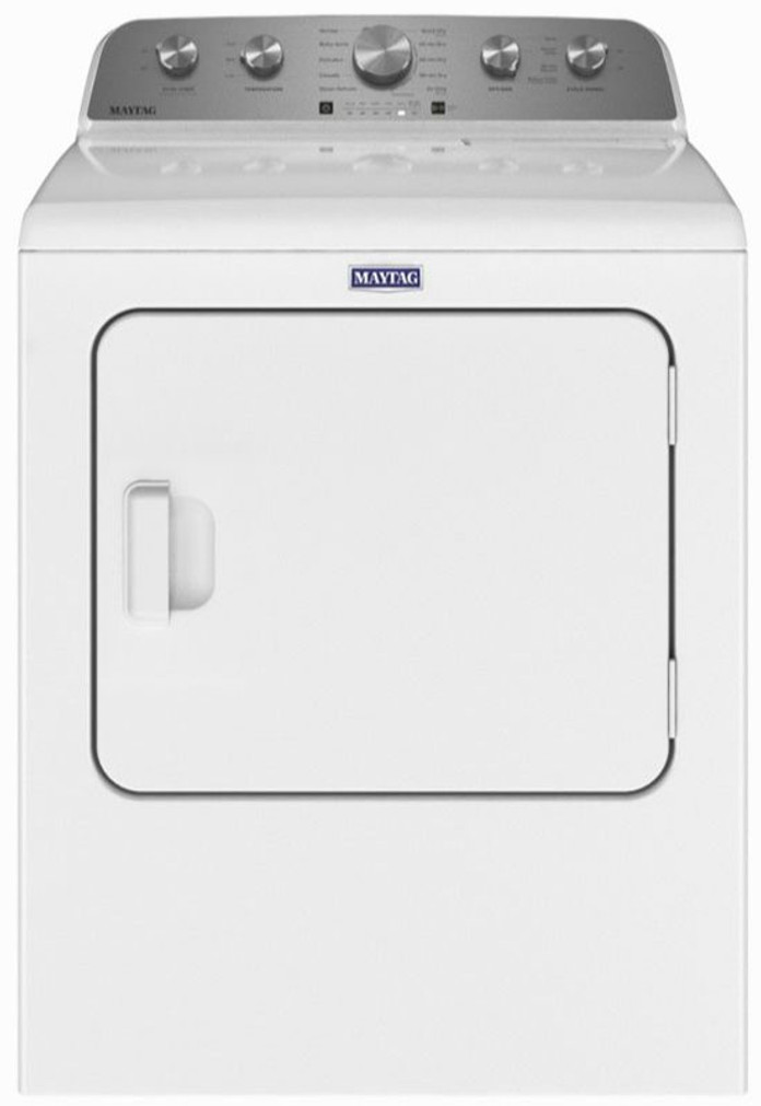 Maytag 7 Cu. Ft. White Gas Dryer With Steam-Enhanced Cycles