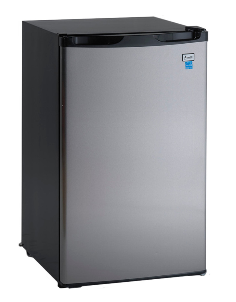 Avanti 4.4 Cu. Ft. Compact Refrigerator 19-Inch Wide in Stainless Steel