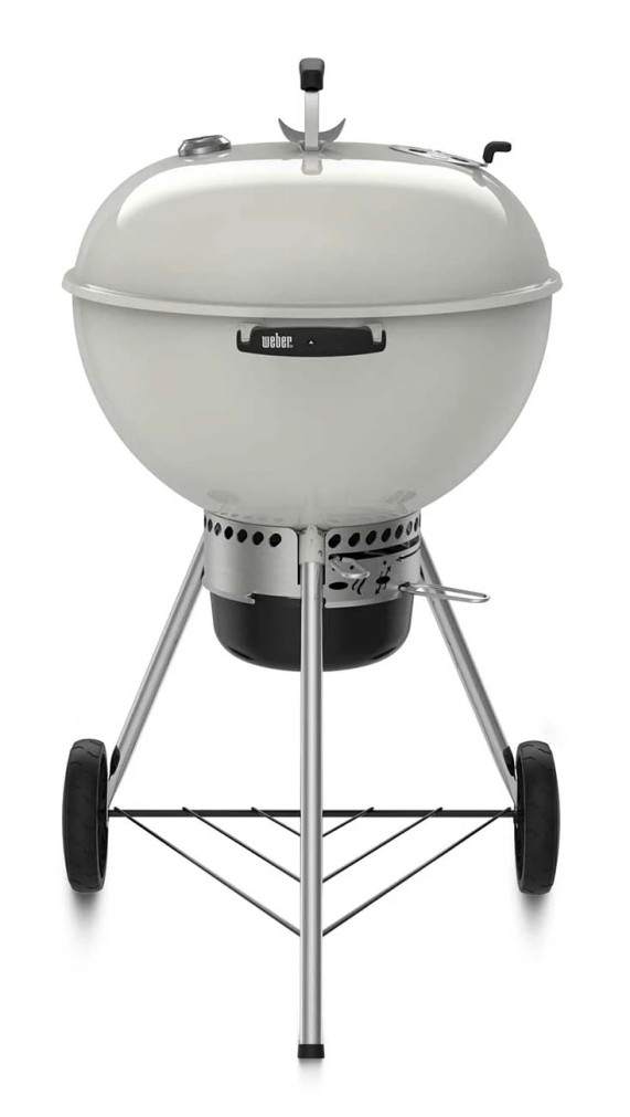 Weber Charcoal Grill 22-Inch Master-Touch in Ivory