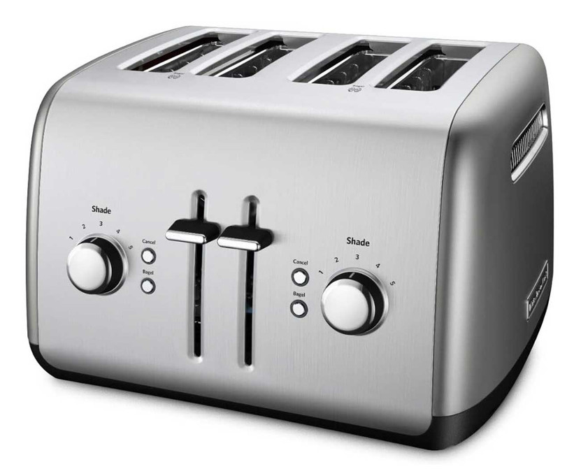 KitchenAid Contour Silver 4-Slice Toaster