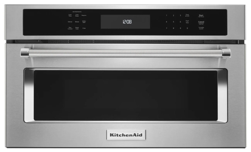 KitchenAid 30 Stainless Steel Built-In Microwave Oven With Convection Cooking