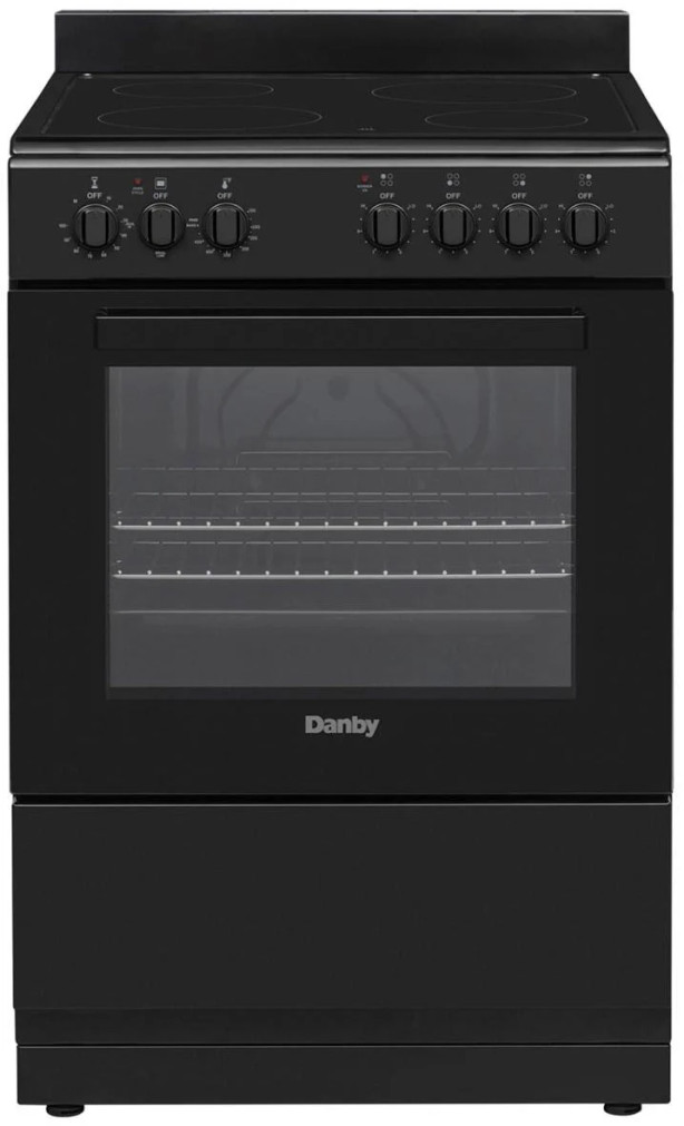 Danby Freestanding Electric Range 24-Inch in Black