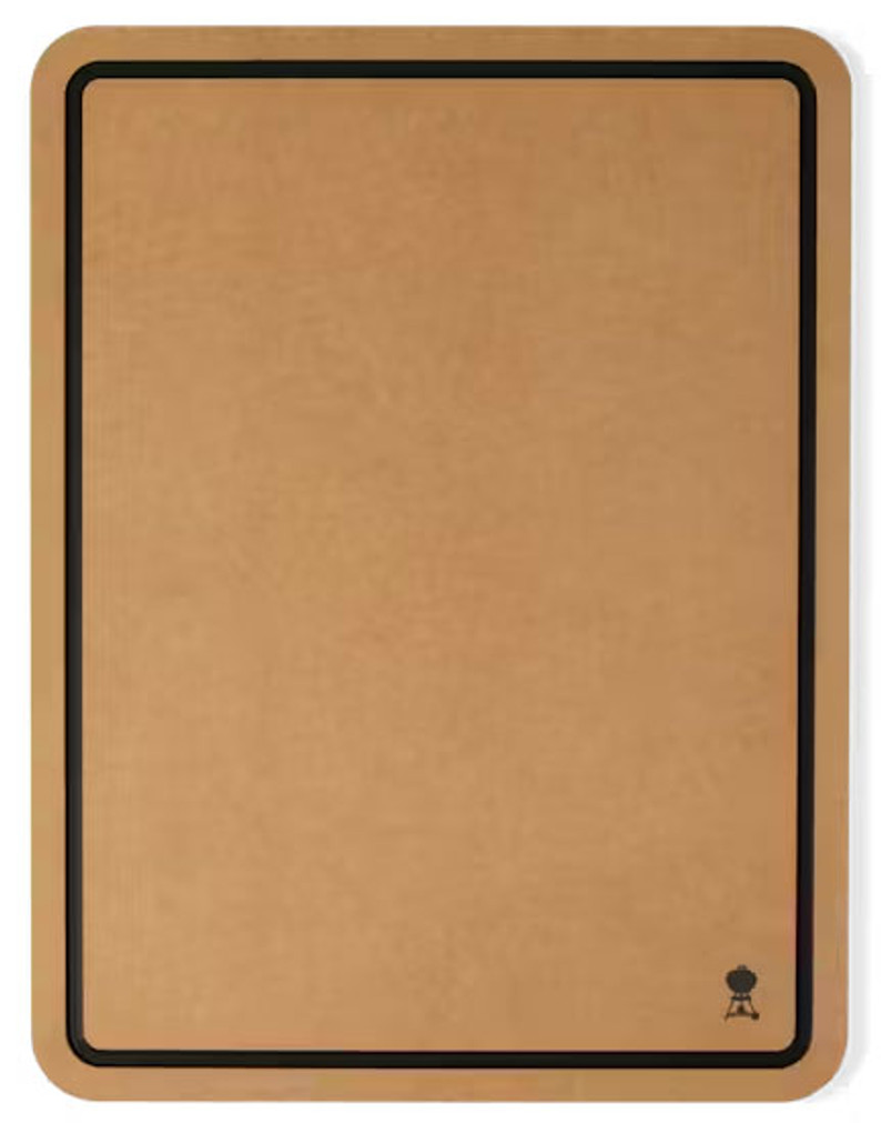 Weber Works Cutting Board in Wood and Black