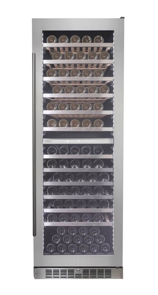 Danby Silhouette Bordeaux 14 Cu. Ft. Wine Cooler 24-Inch Wide in Stainless Frame