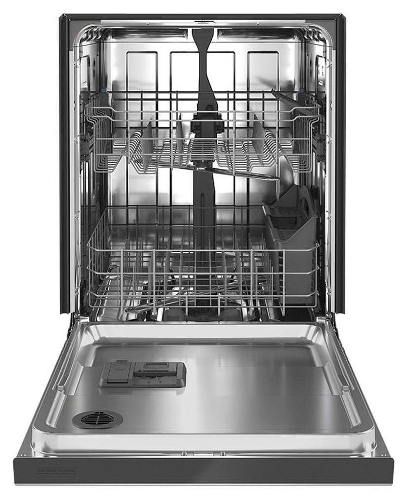 Maytag 24 Fingerprint Resistant Stainless Steel Dishwasher With Stainless Steel Tub And Dual Power Filtration