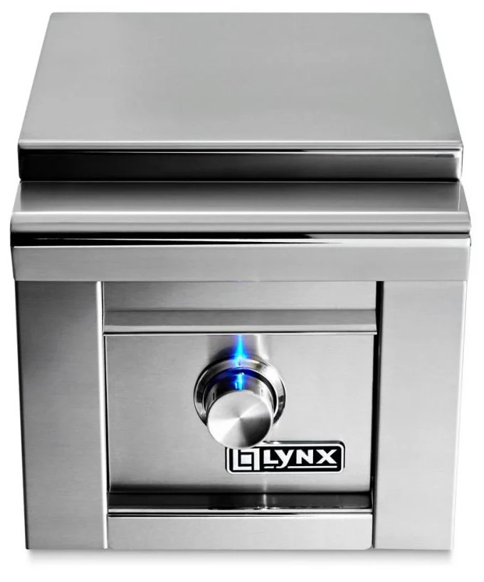 Lynx Professional 13 Stainless Steel Natural Gas Single Side Burner For Built-In Grills