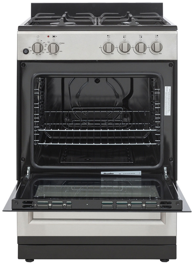 Danby Freestanding Gas Range 24-Inch in Stainless Steel