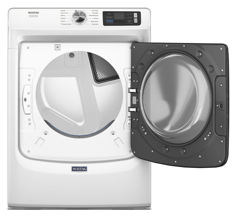 Maytag Pet Pro 7.4 Cu. Ft. Front Load Gas Dryer in White