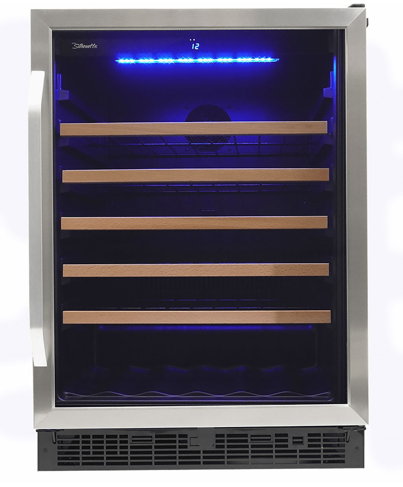 Danby Silhouette Stilton 24 Stainless Frame Single Zone Wine Cellar