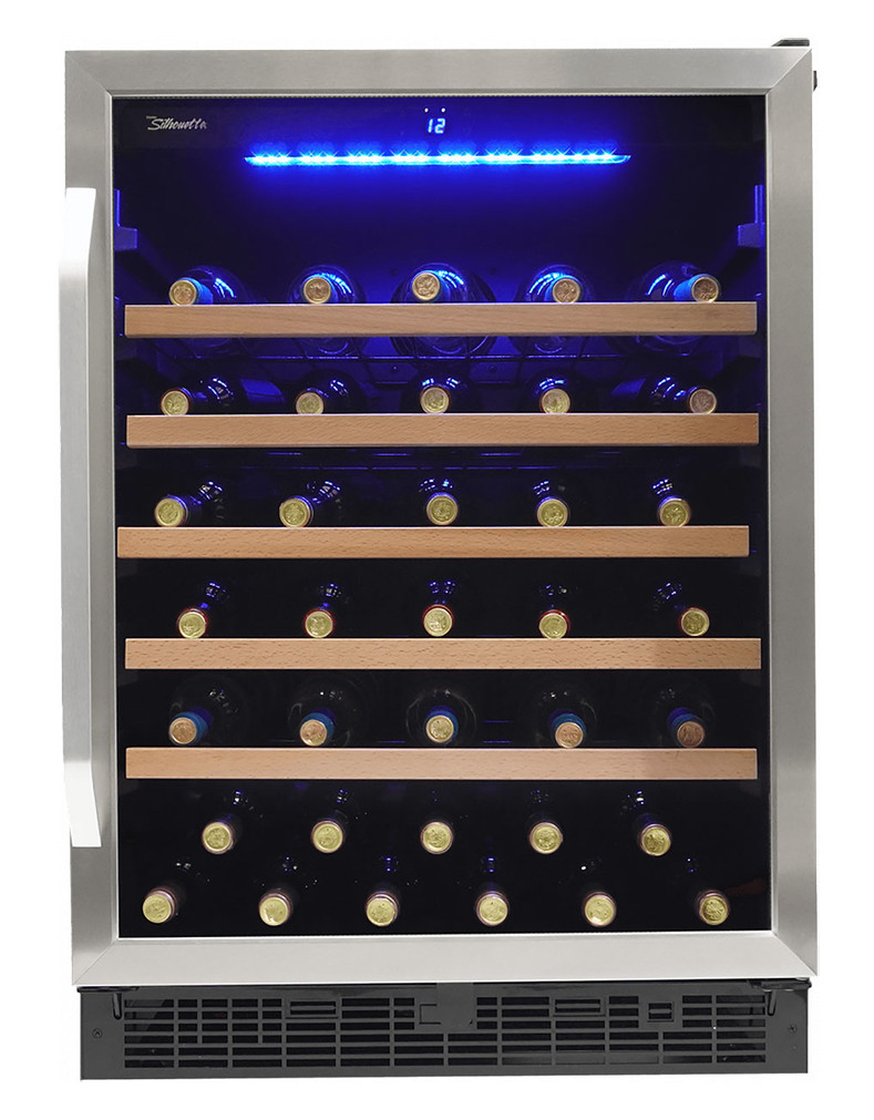 Danby Silhouette Stilton 24 Stainless Frame Single Zone Wine Cellar