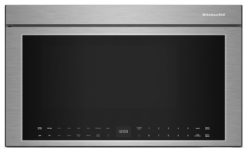KitchenAid Over-The-Range Microwave Oven With Infrared Sensor in PrintShield Stainless Steel