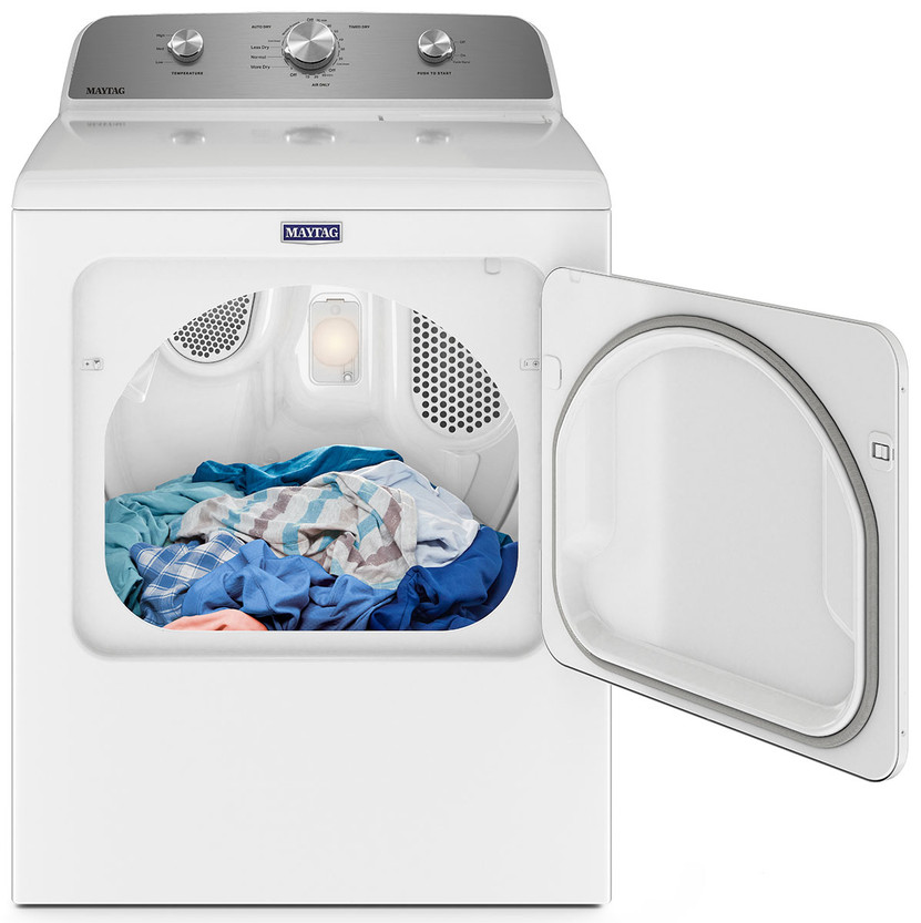 Maytag 7 Cu. Ft. White Electric Wrinkle Prevent Dryer