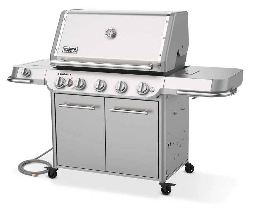 Weber Grill Summit FS38 S Natural Gas In Stainless Steel