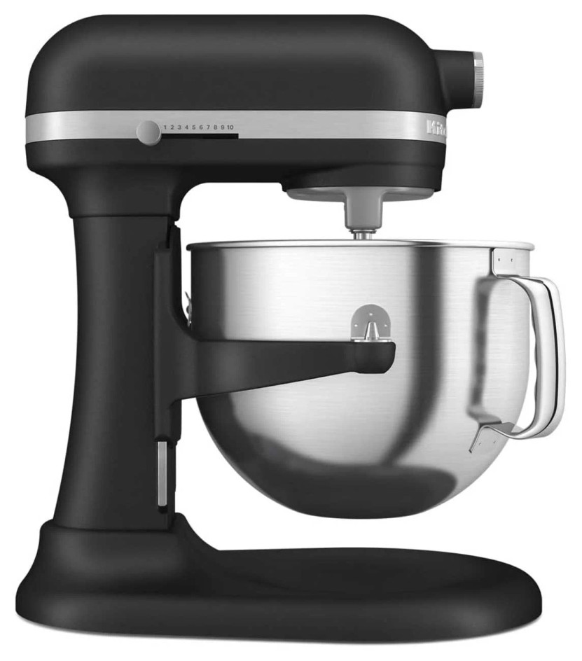 KitchenAid 7 Qt. Bowl-Lift Stand Mixer in Cast Iron Black Finish