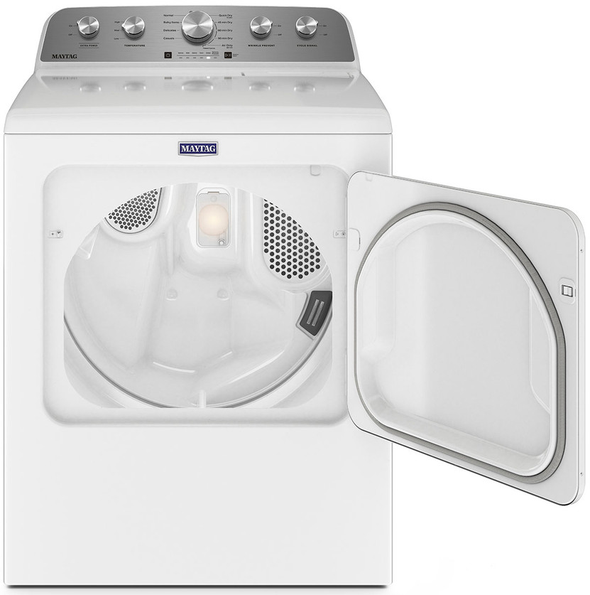 Maytag 7 Cu. Ft. White Electric Dryer With Extra Power