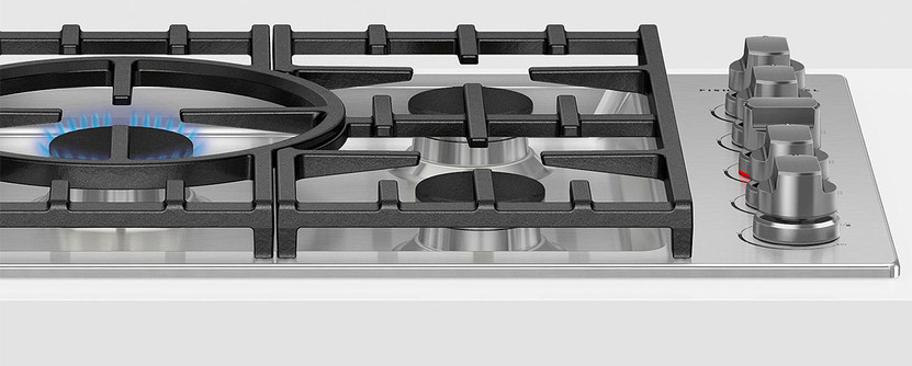 Fisher  Paykel Series 9 36 Stainless Steel Natural Gas Cooktop