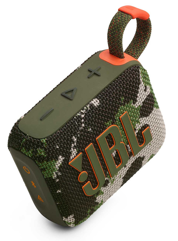 JBL Portable Bluetooth Speaker Go 4 in Camo