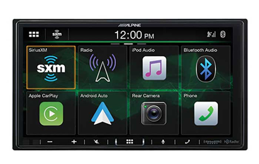Alpine 7 Multimedia Receiver For The 2007-2018 Jeep Wrangler