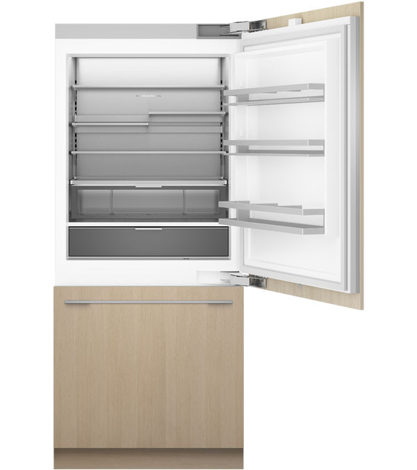 Fisher  Paykel Series 11 19.6 Cu. Ft. Bottom Freezer Refrigerator 36-Inch Wide Right-Hinge in Panel Ready