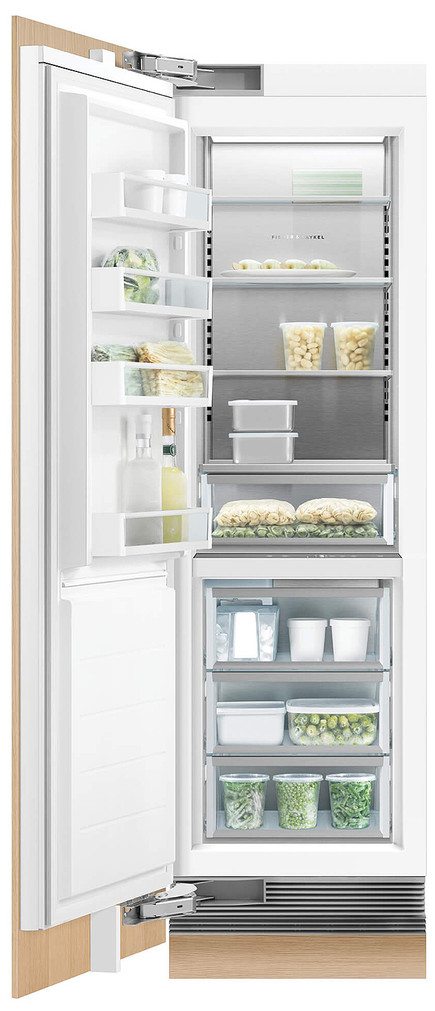 Fisher  Paykel Series 11 24 Panel Ready Left-Hinge Built-In Column Freezer With Ice Maker
