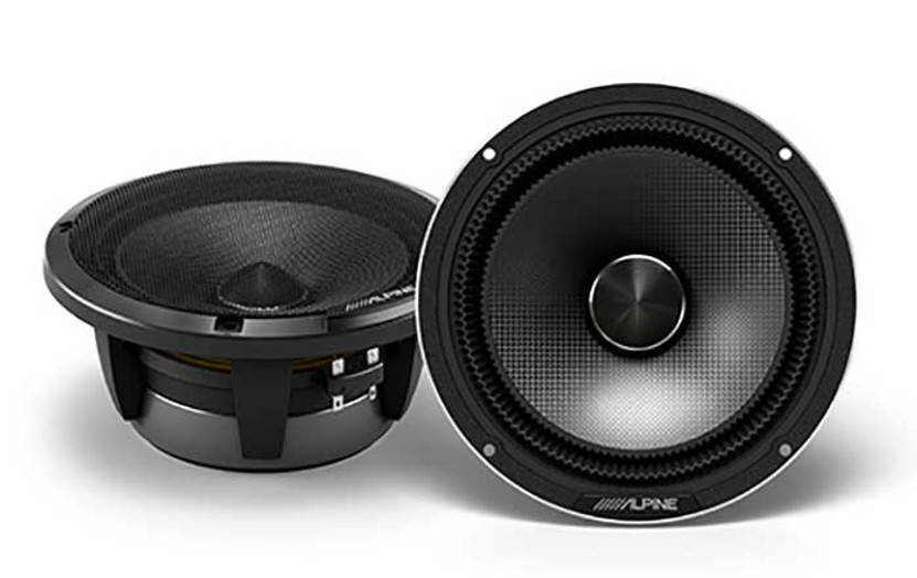 Alpine Status Hi-Res 6.5 3-Way Component Speaker Set
