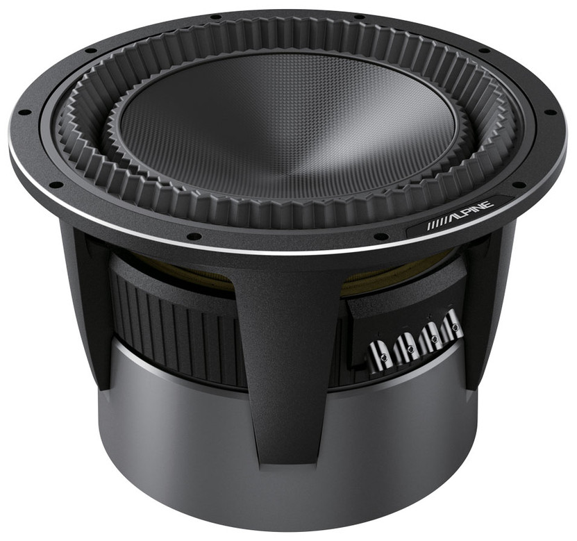 Alpine Status 12-Inch Car Subwoofer with HAMR Sound Each