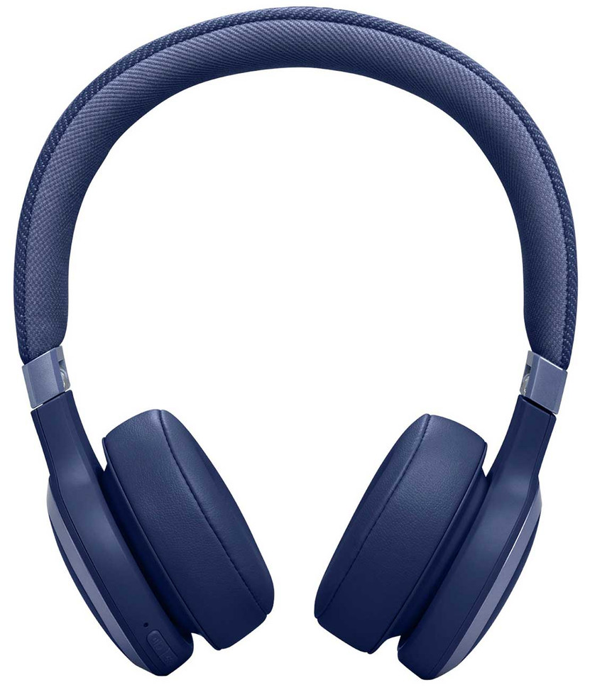 JBL On-Ear Headphones Live 670NC Noise Cancelling Wireless in Blue