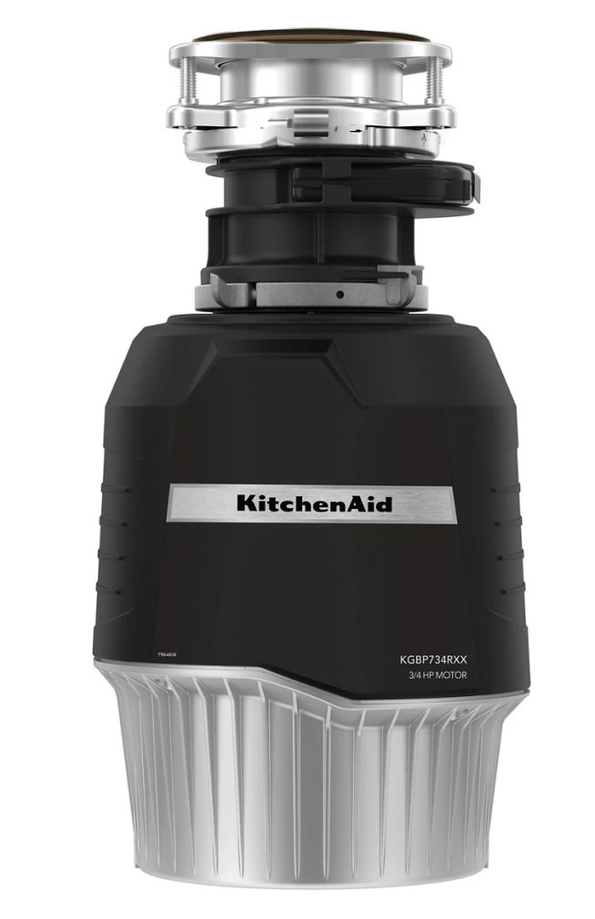 KitchenAid 34 HP Batch Feed Garbage Disposal with 3-Stage MultiGrind Technology