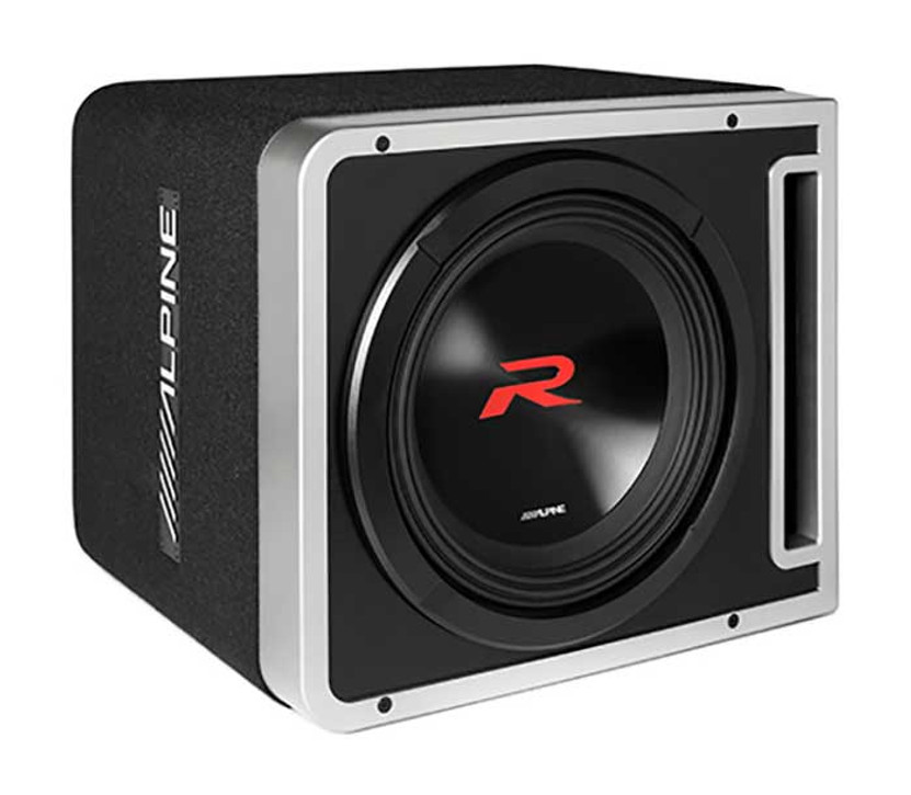 Alpine R-Series 12 Halo Preloaded Subwoofer Enclosure w ProLink 2nd Gen.