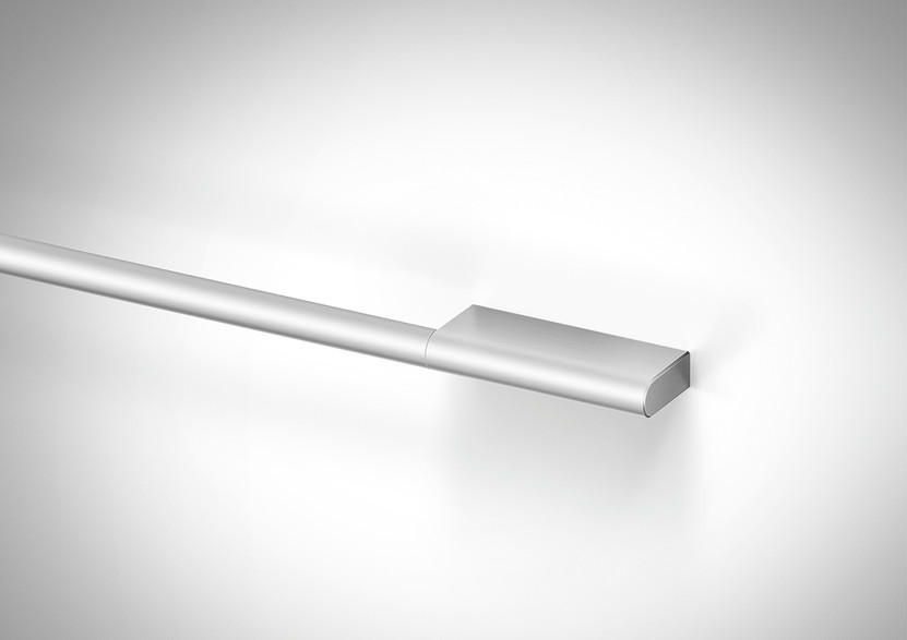 Fisher  Paykel Contemporary 24 Brushed Aluminum Round Handle