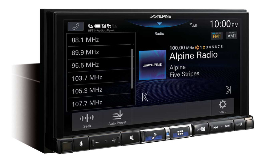 Alpine 7 Digital MultiMedia Receiver w Hi-Res Audio Playback