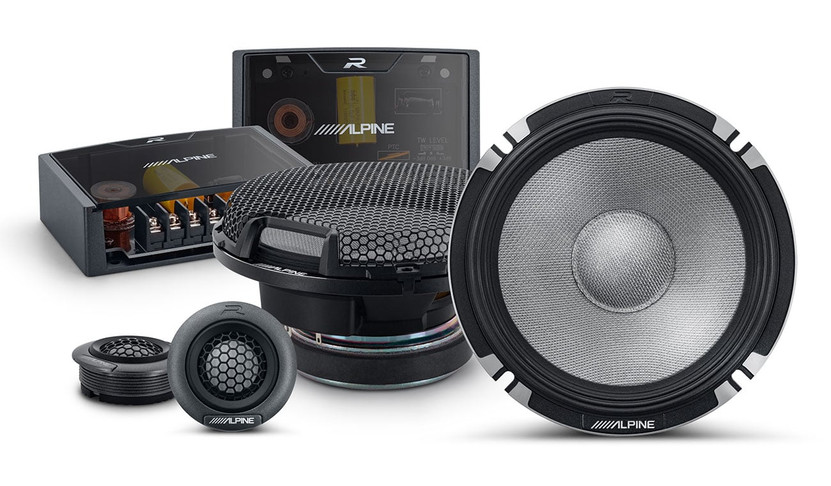 Alpine R-Series Pro 2-Way Component Speaker Set