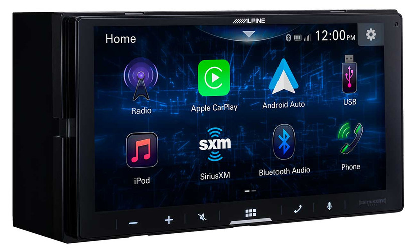 Alpine 7-Inch Ultra-Shallow Digital Multimedia Receiver with SWX Adapter