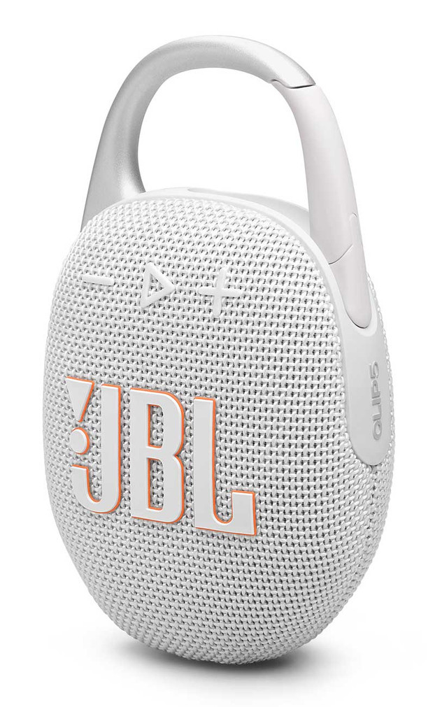 JBL Portable Bluetooth Speaker Clip 5 in White