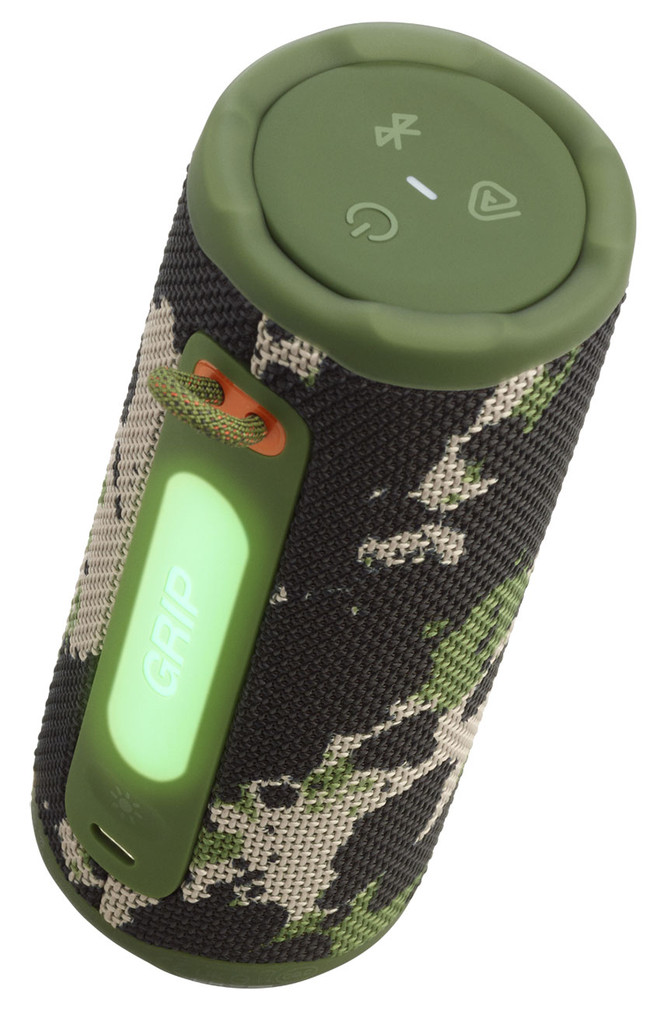 JBL GRIP Wireless Portable Waterproof and Drop-Proof Speaker in Camo