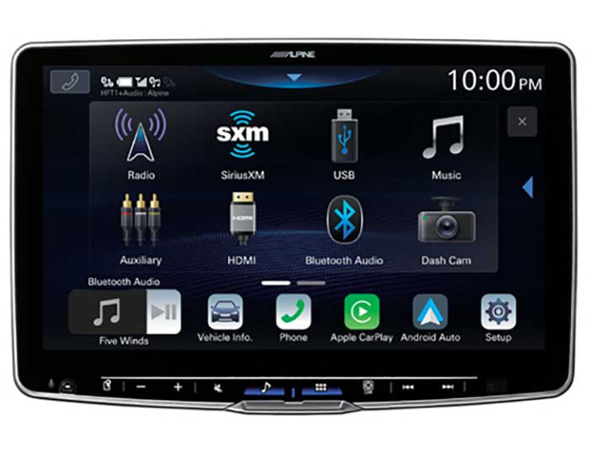 Alpine Halo11 11 Digital Multimedia Receiver w Hi-Res Audio Playback