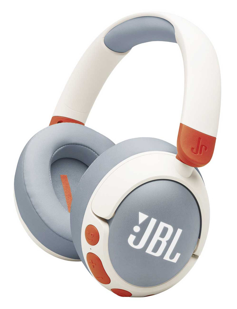 JBL Junior 470NC Kids Wireless Noise Cancelling Over-Ear Headphones in White