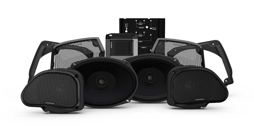 Rockford Fosgate 1998-2013 Harley-Davidson Road Glide Stage-3 Speaker Kit Gen-3