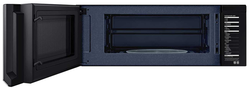 Samsung 1.1 Cu. Ft. Fingerprint Resistant Stainless Steel Smart SLIM Over-The-Range Microwave With 400 CFM Ventilation, Wi-Fi  Voice Control