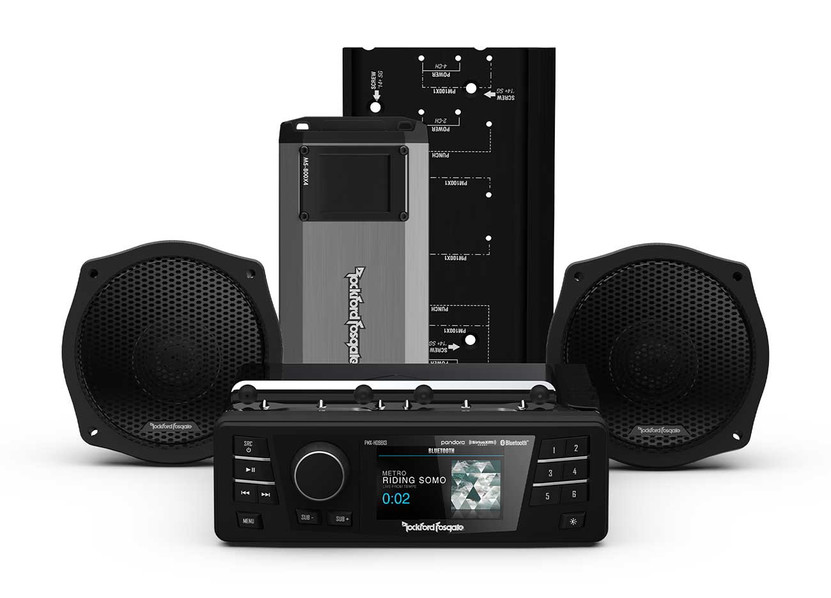 Rockford Fosgate 1998-2013 Harley-Davidson Street Glide  Electra Glide PMX Stage-2 Speaker Kit Gen-3